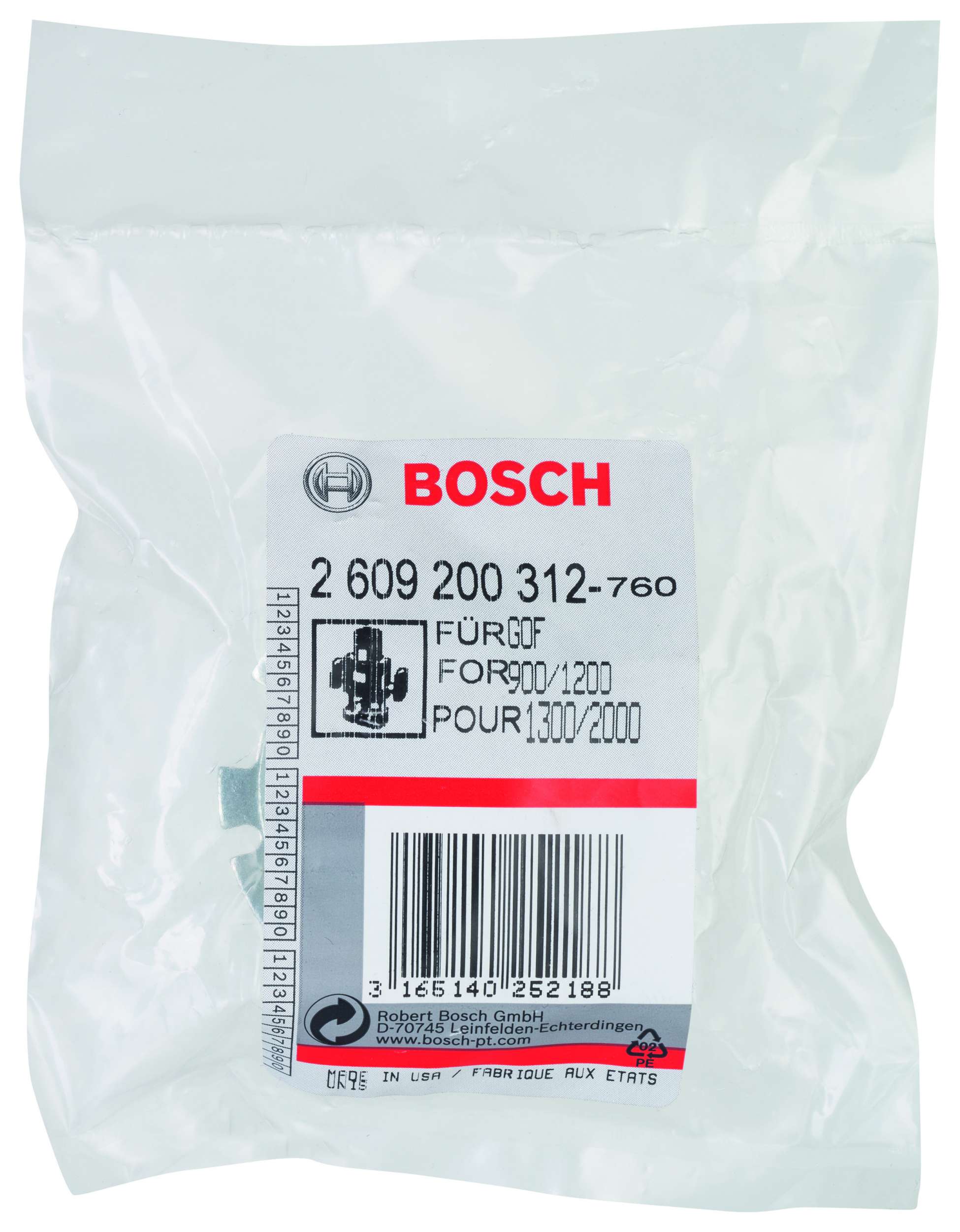 Bosch - Freze Kopyalama Sablonu 40 mm