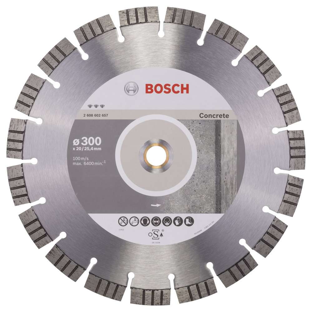 Bosch - Best Serisi Beton İçin Elmas Kesme Diski 300 mm