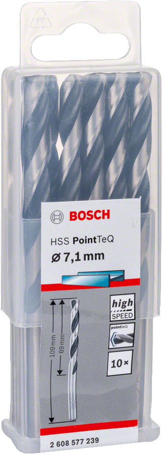 Bosch - HSS-PointeQ Metal Matkap Ucu 7,1 mm 10'lu