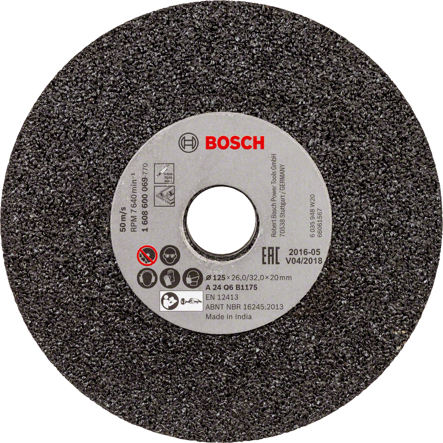 Bosch - GGS6S İçin 125 mm 24 Kum Taşlama Taşı