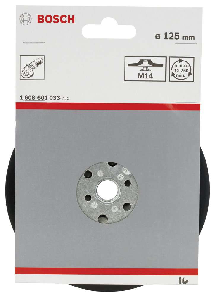 Bosch - 125 mm M14 Fiber Disk için Taban