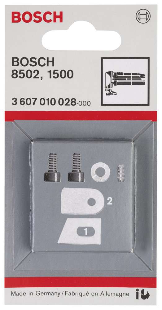 Bosch - GSC 1,6; 9,6 V için 5 Parça Bıçak Seti