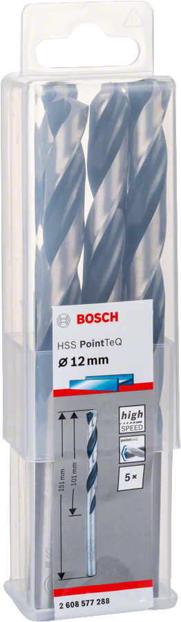 Bosch - HSS-PointeQ Metal Matkap Ucu 12,0 mm 5'li