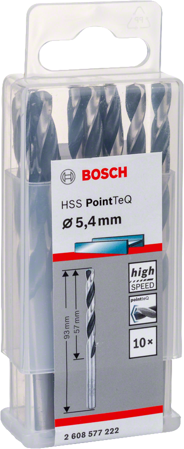 Bosch - HSS-PointeQ Metal Matkap Ucu 5,4 mm 10'lu