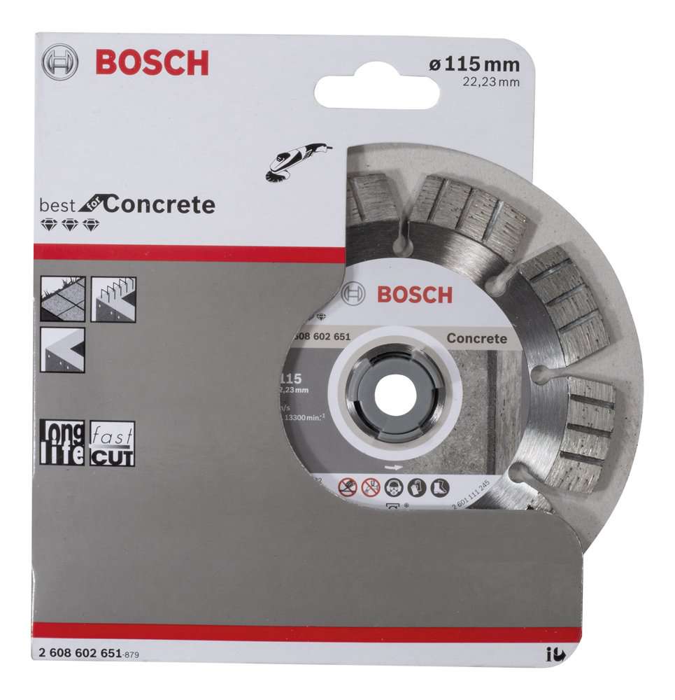 Bosch - Best Serisi Beton İçin Elmas Kesme Diski 115 mm