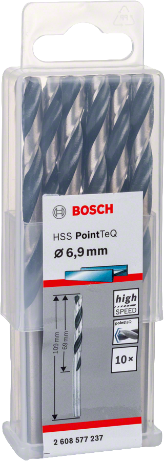 Bosch - HSS-PointeQ Metal Matkap Ucu 6,9 mm 10'lu