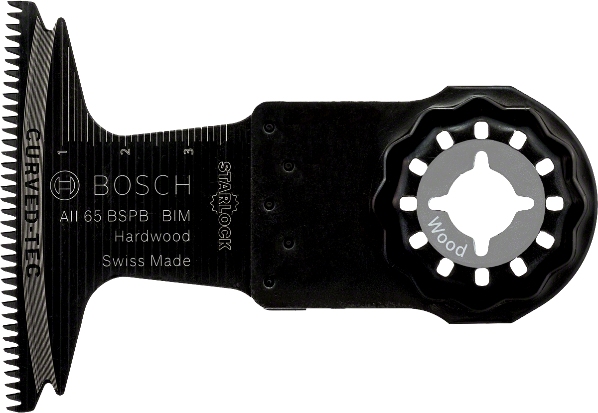 Bosch - Starlock - AII 65 BSPB - BIM Sert Ahşap İçin Daldırmalı Testere Bıçağı 10'lu
