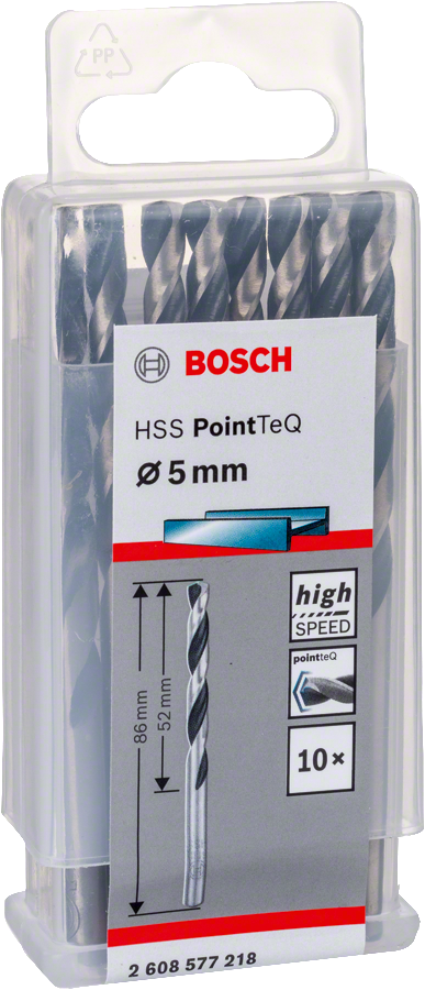 Bosch - HSS-PointeQ Metal Matkap Ucu 5,0 mm 10'lu