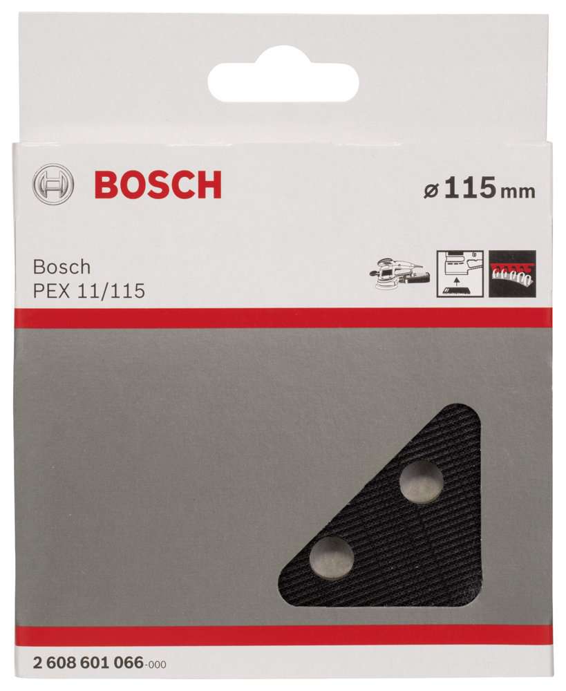 Bosch - 115 mm Zımpara Tabanı Yumuşak (PEX)
