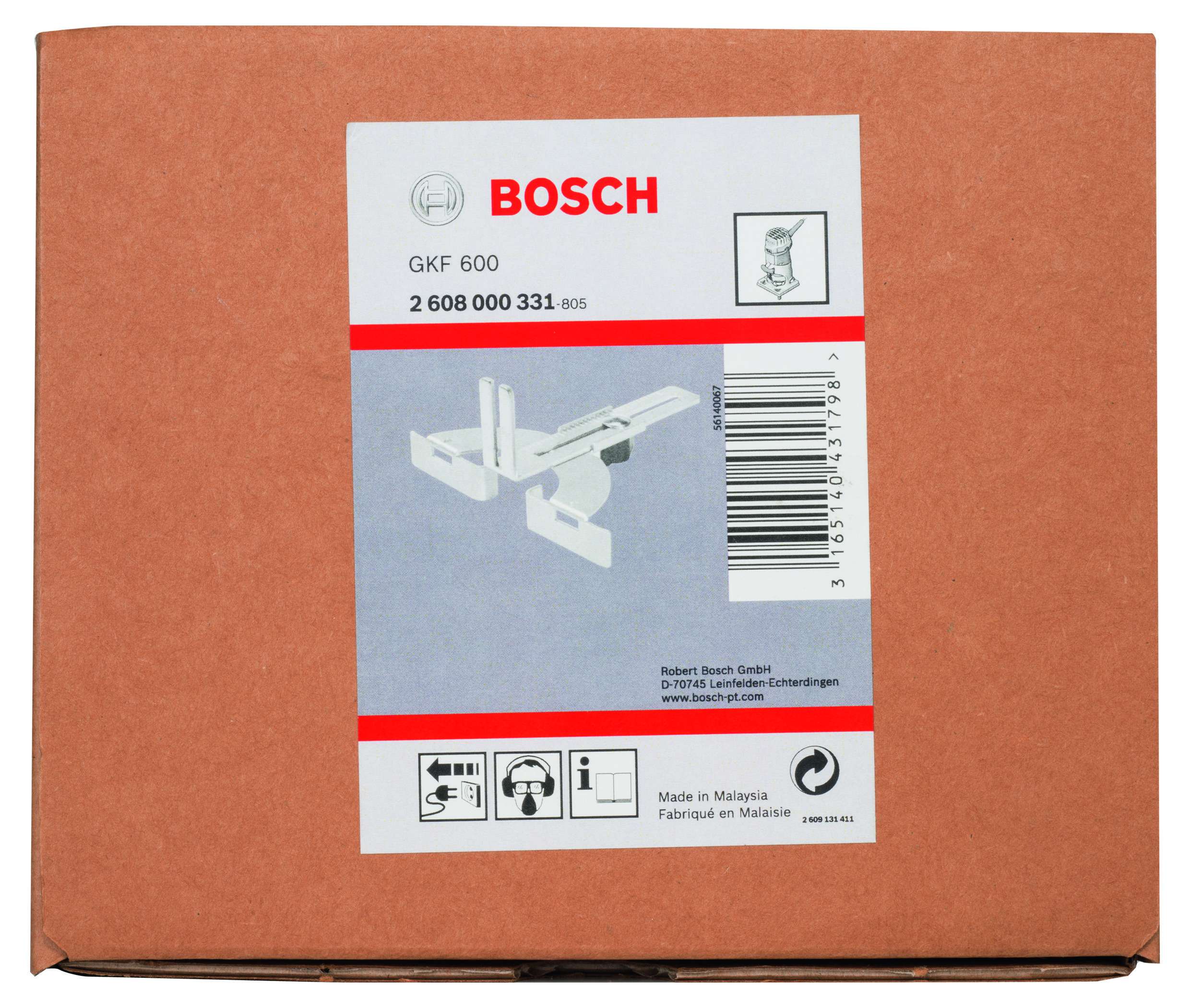 Bosch - GKF 600 Paralellik Mesnedi
