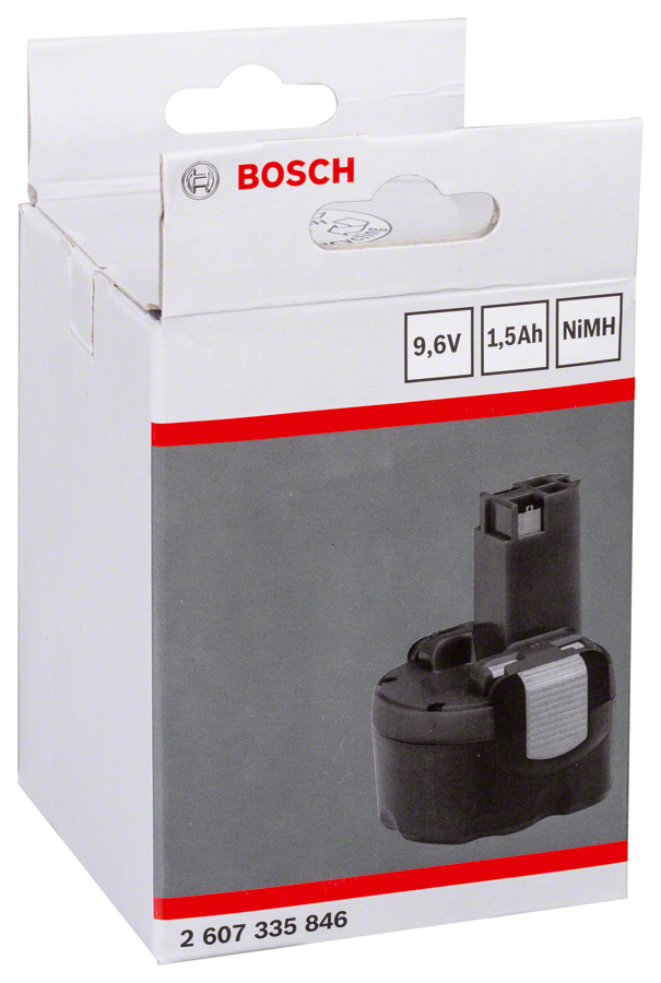 Bosch - 9,6 V 1,5 Ah DIY NiMh O-Pack Akü
