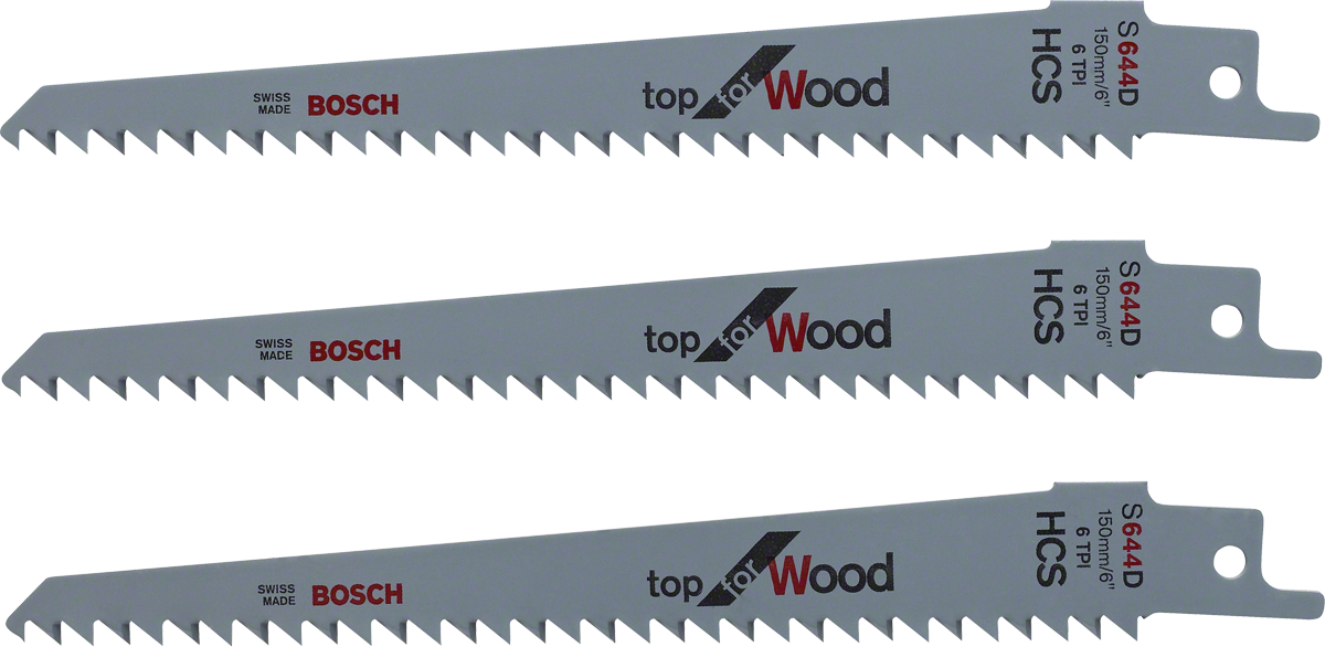 Bosch KEO 3'lü Ahsap bıçak seti