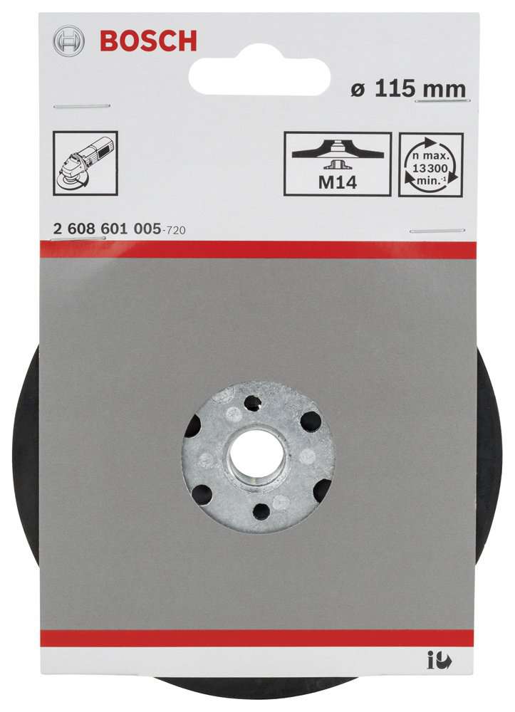 Bosch - 115 mm M14 Fiber Disk için Taban