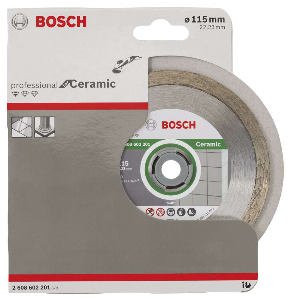 Bosch - Standard Seri Seramik İçin Elmas Kesme Diski 115 mm