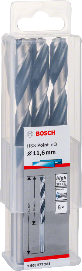 Bosch - HSS-PointeQ Metal Matkap Ucu 11,6 mm 5'li