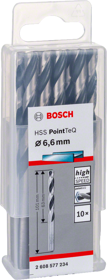 Bosch - HSS-PointeQ Metal Matkap Ucu 6,6 mm 10'lu