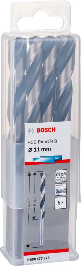 Bosch - HSS-PointeQ Metal Matkap Ucu 11,0 mm 5'li