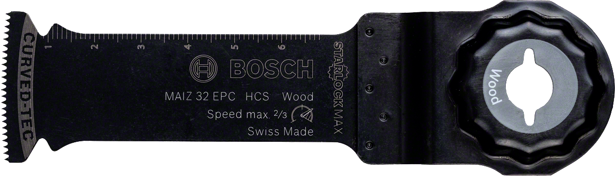 Bosch - Starlock Max - MAIZ 32 EPC - HCS Ahşap İçin Daldırmalı Testere Bıçağı 10'lu