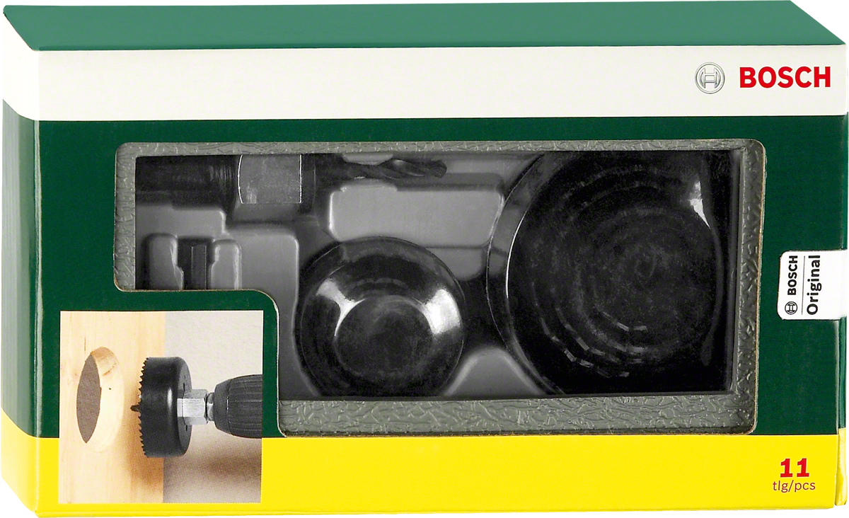 Bosch - 8 Parça Delik Açma Testeresi Seti Çantalı