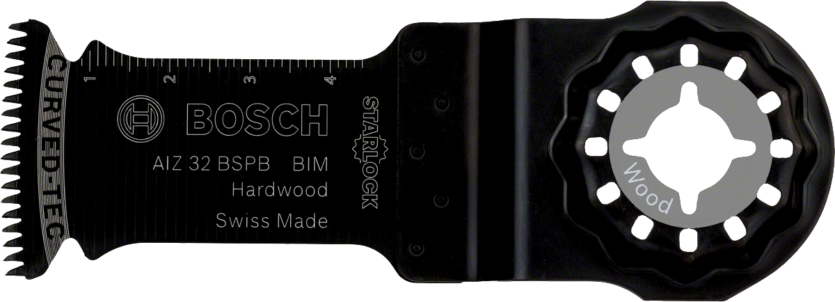 Bosch - Starlock - AIZ 32 BSPB - BIM Sert Ahşap İçin Daldırmalı Testere Bıçağı 5'li