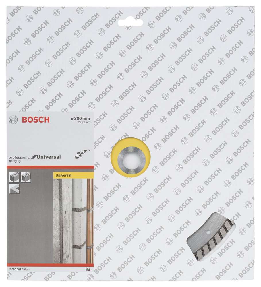 Bosch - Standard Seri Genel Yapı Malzemeleri İçin Turbo Segmanlı Elmas Kesme Diski 300 mm