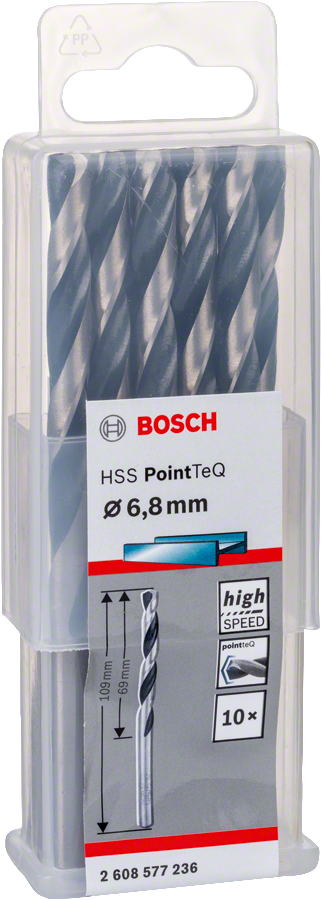 Bosch - HSS-PointeQ Metal Matkap Ucu 6,8 mm 10'lu