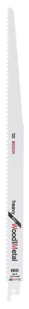 Bosch - Heavy Serisi Ahşap Ve Metal için Panter Testere Bıçağı S 1411 DF - 2'li