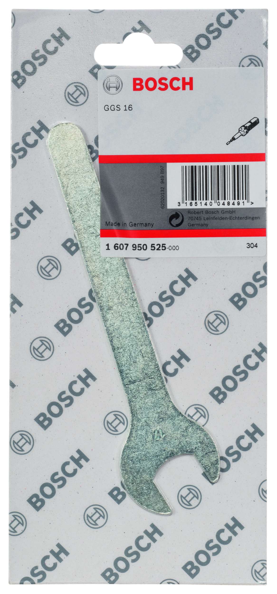 Bosch - GGS 16 Prof için tek agızlı anahtar