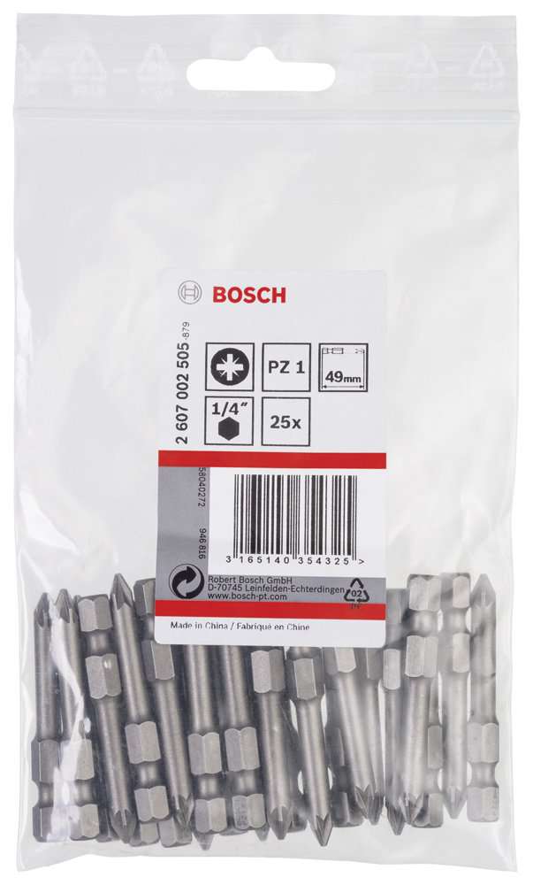 Bosch - Extra Hard Serisi Vidalama Ucu PZ 1*49 mm 25'li