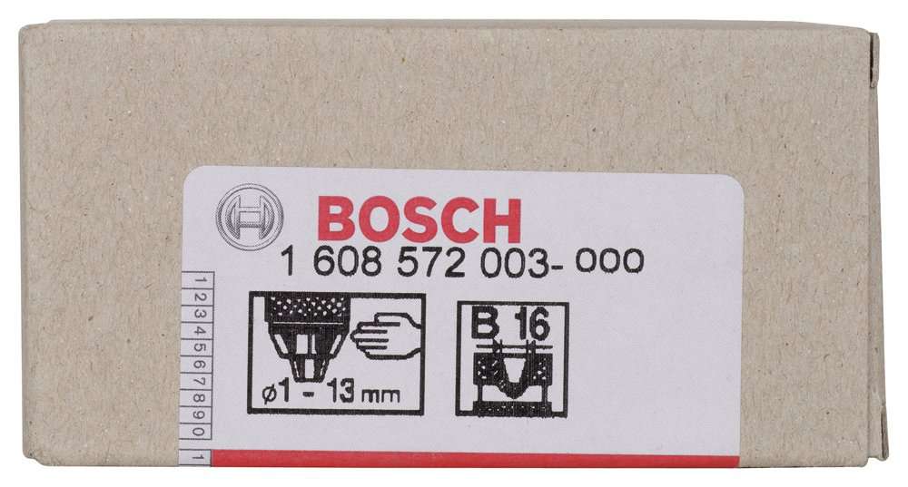 Bosch - 1-13 mm - B-16 Anahtarsız Mandren