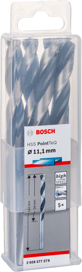 Bosch - HSS-PointeQ Metal Matkap Ucu 11,1 mm 5'li