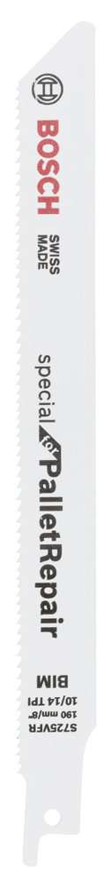 Bosch - Special for Serisi Palet Tamiri için Panter Testere Bıçağı S 725 VFR 100'lü