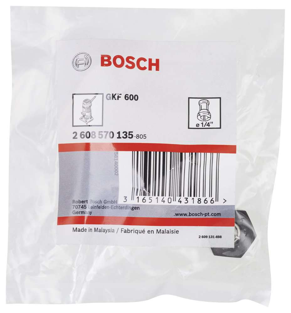 Bosch - GKF 600 1/4'' mm Penset