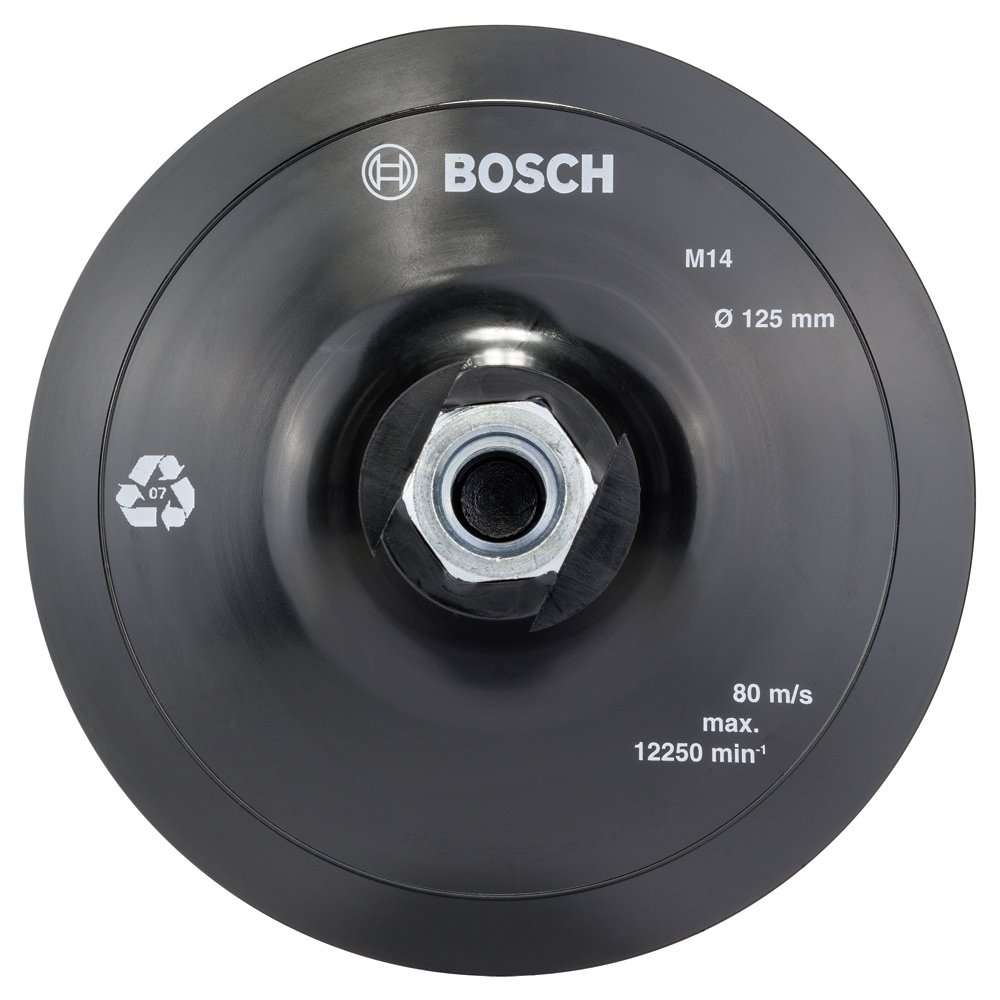 Bosch - 125 mm M14 Kağıt Zımparalar için Taban