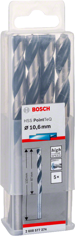 Bosch - HSS-PointeQ Metal Matkap Ucu 10,6 mm 5'li