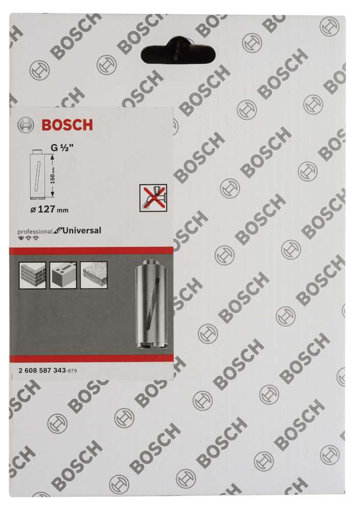 Bosch - Standard Seri G 1/2'' Girişli Kuru Karot Ucu 127*150 mm