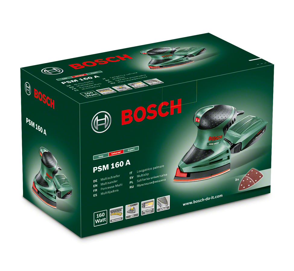 Bosch PSM 160 A MULTI Zımpara Makinesi