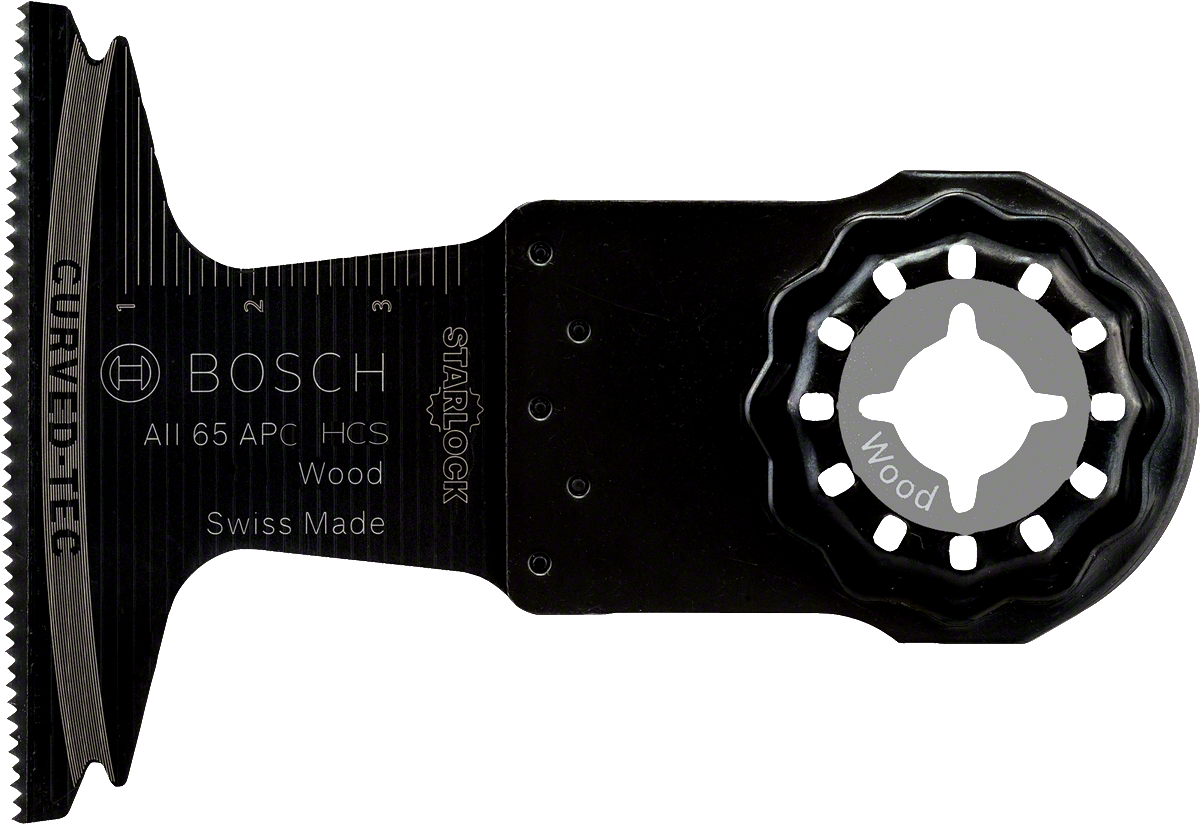 Bosch - Starlock - AII 65 APC - HCS Ahşap İçin Daldırmalı Testere Bıçağı 5'li