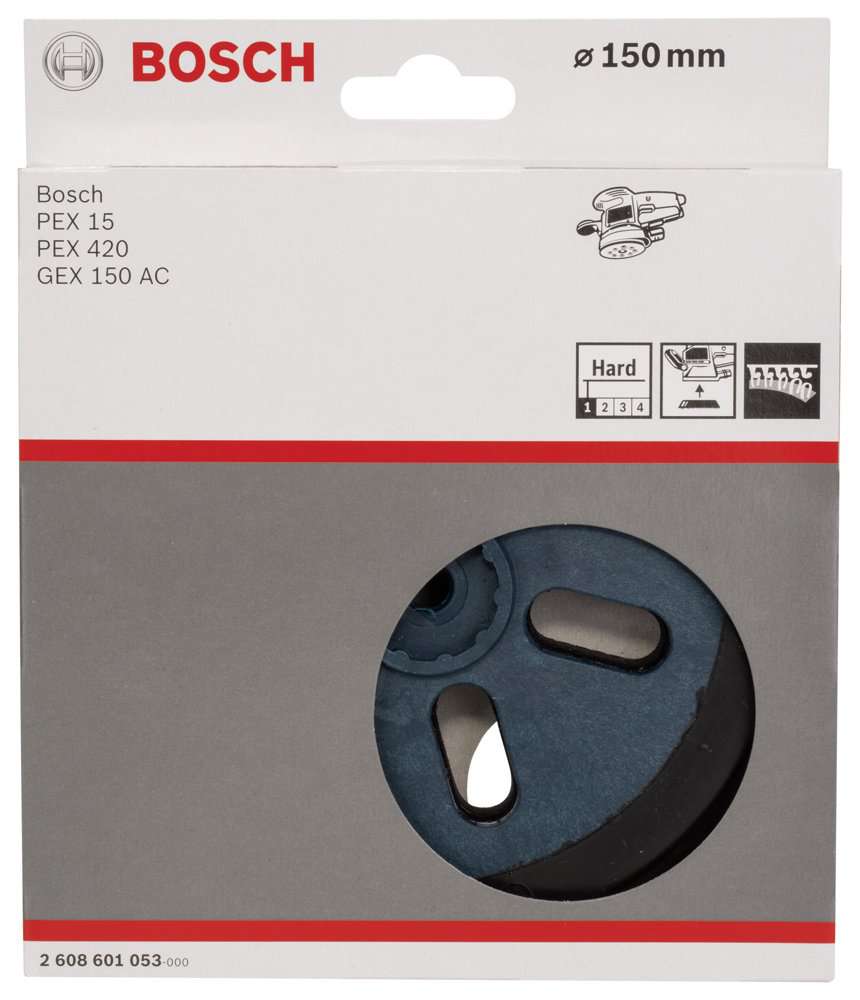 Bosch - 150 mm Zımpara Tabanı Sert