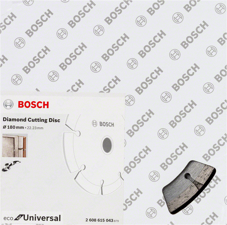 Bosch - Ekonomik Seri 9+1 Genel Yapı Malzemeleri İçin Elmas Kesme Diski 180 mm