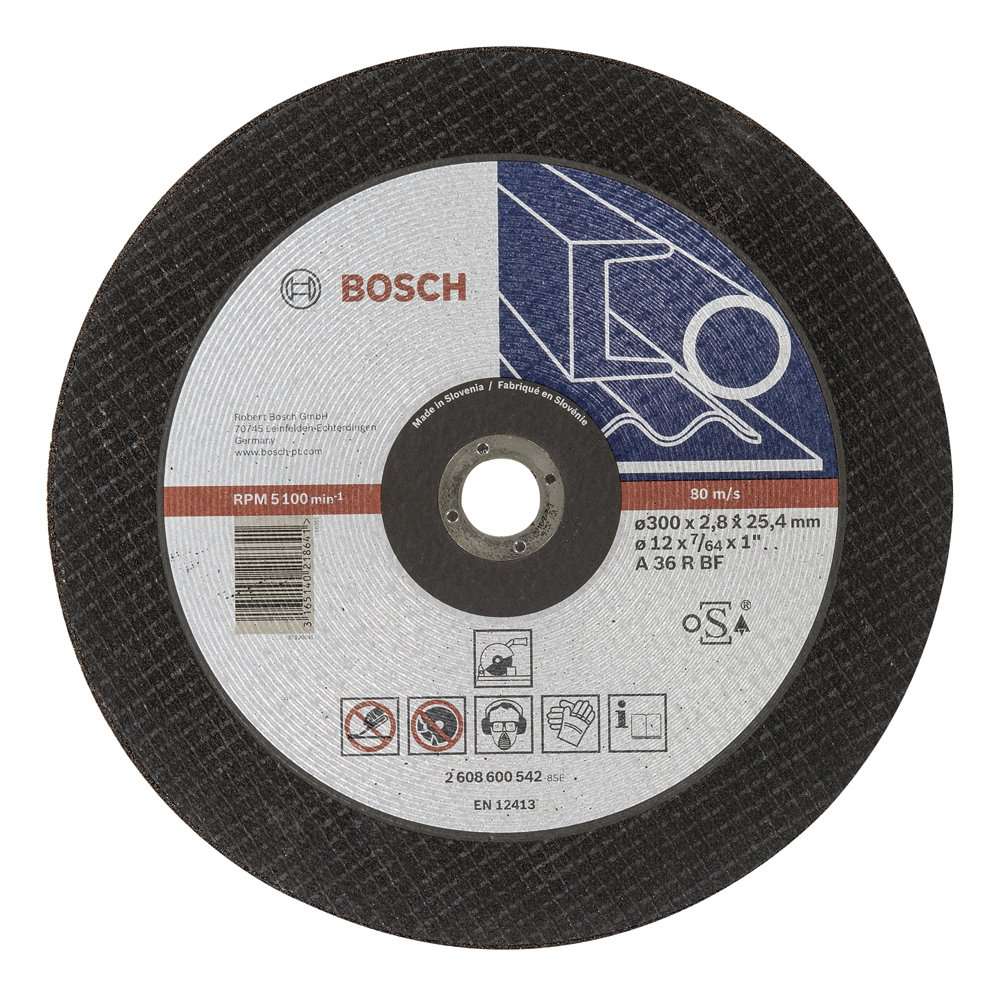 Bosch - 300*25,40*2,8 mm Expert Serisi Düz Metal Kesme Diski (Taş)
