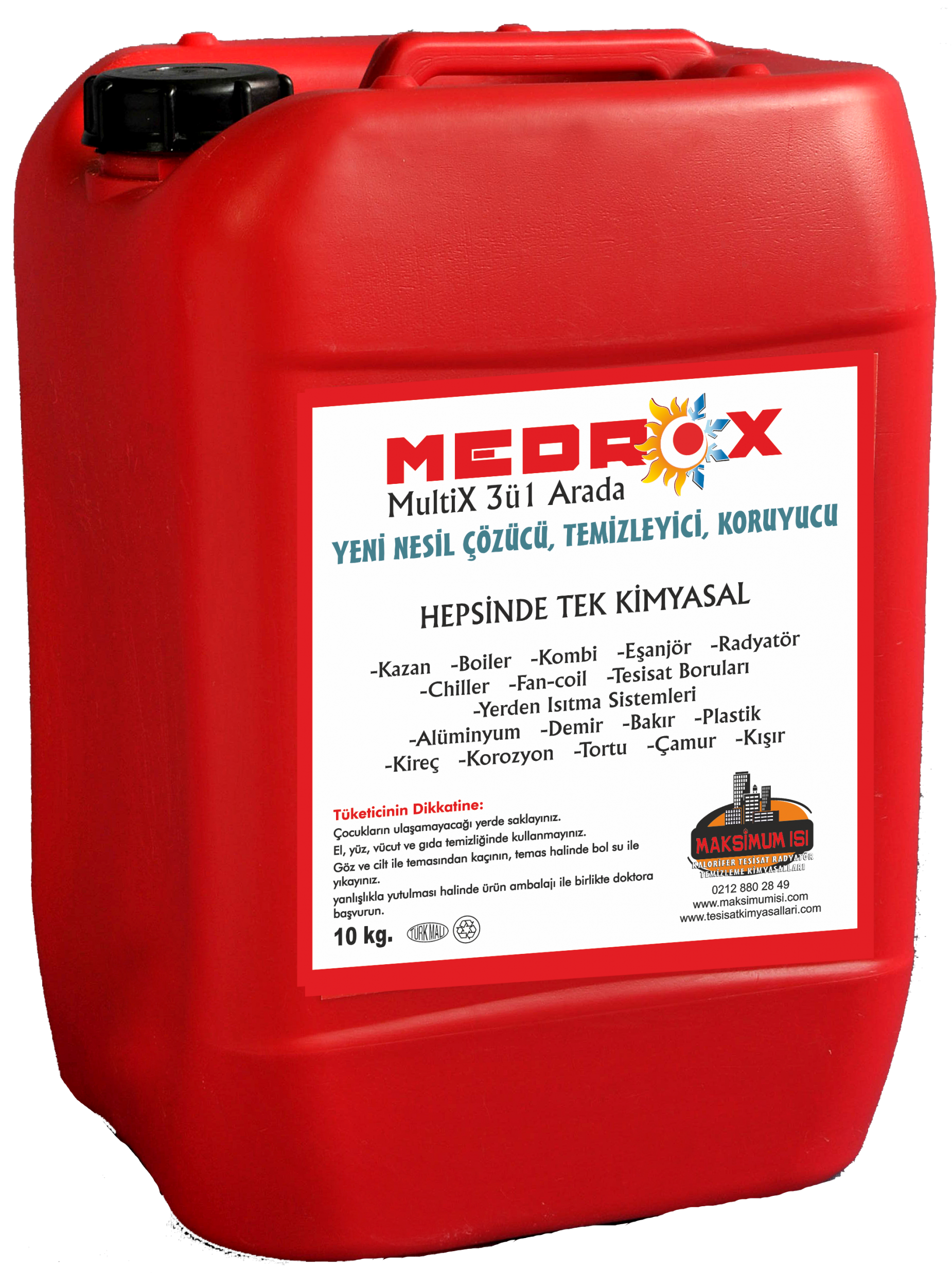 Medrox Multix  Petek temizleme kimyasalı 10 Kg.