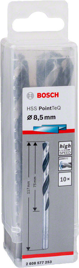Bosch - HSS-PointeQ Metal Matkap Ucu 8,5 mm 10'lu