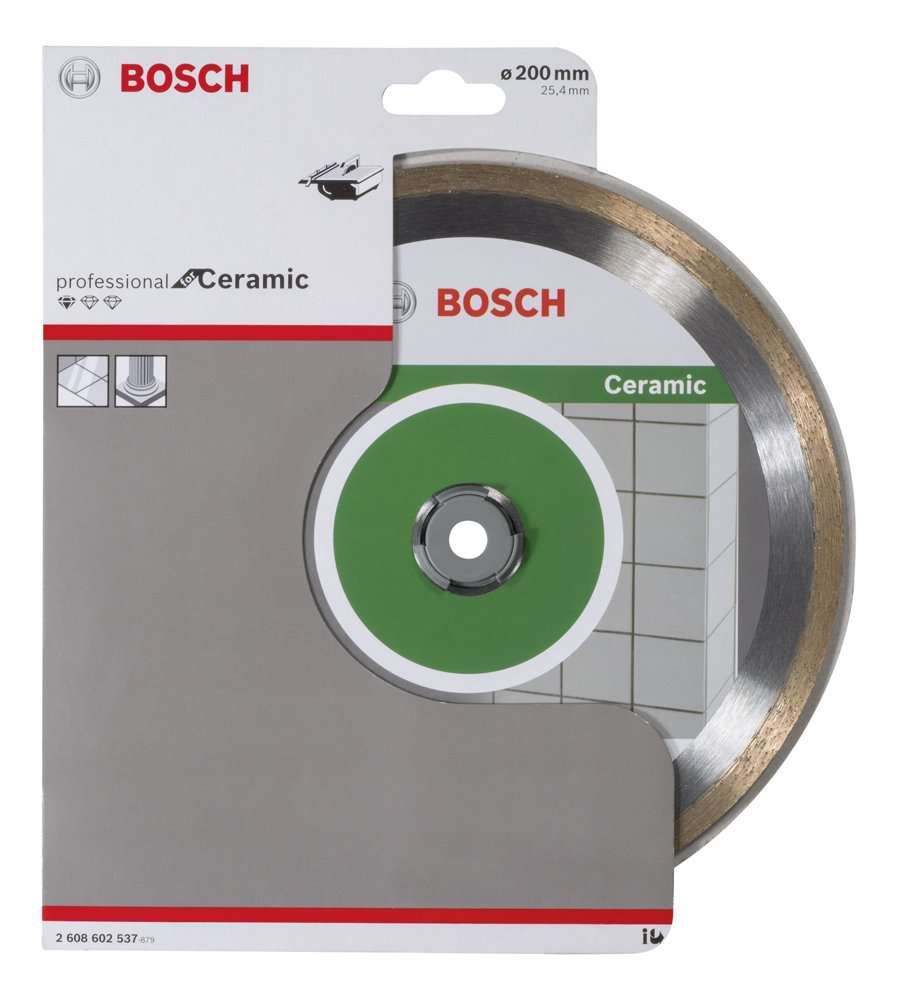 Bosch - Standard Seri Seramik İçin Elmas Kesme Diski 200 mm