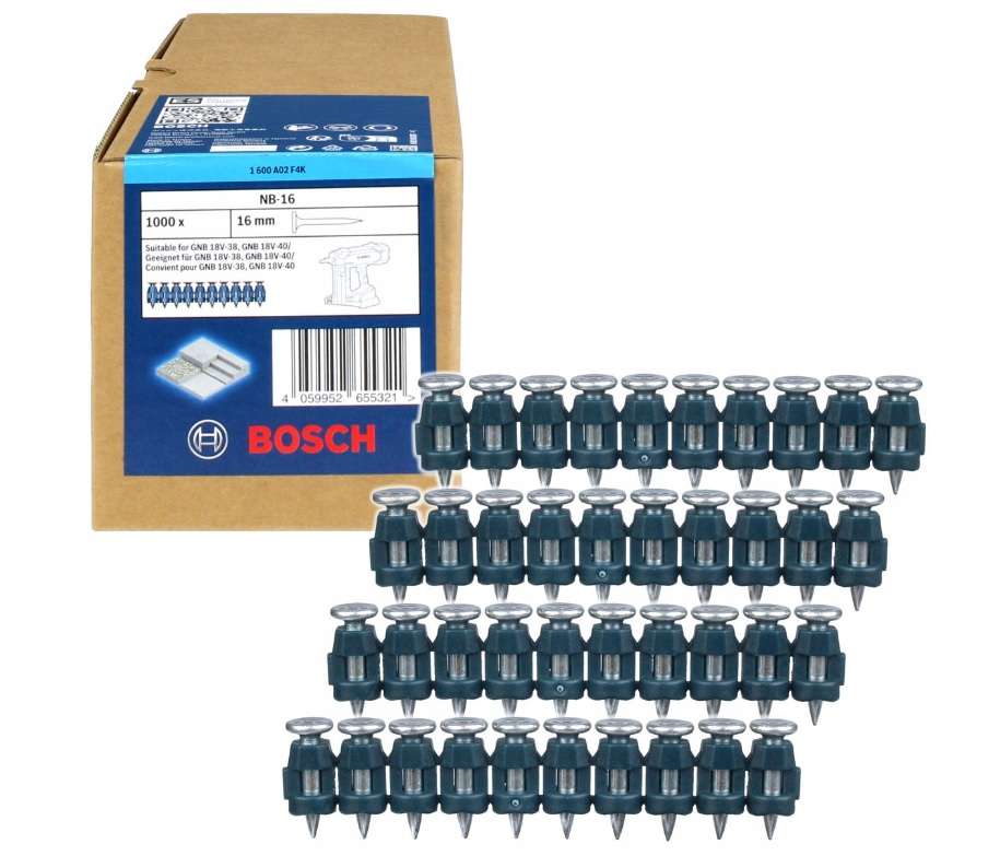 Bosch NB-16 Beton Çivisi (1000 adet)