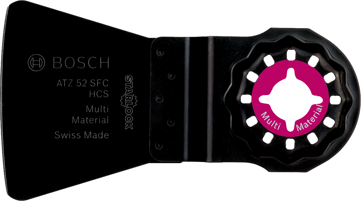 Bosch - Starlock - ATZ 52 SFC - HCS Yumuşak Silikon ve Boya Artıkları İçin Esnek Raspa Bıçağı 1'li