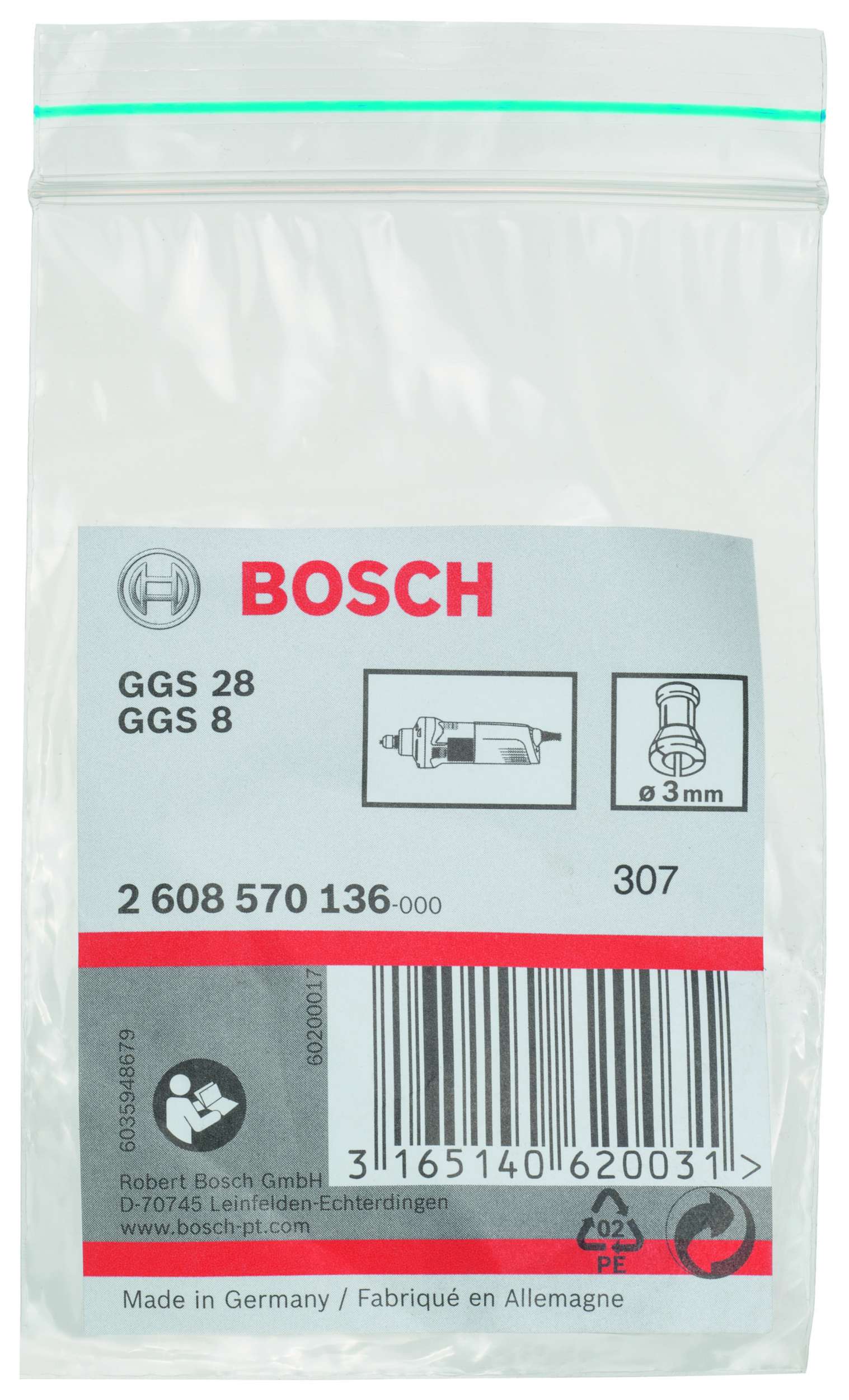 Bosch - GGS 28 CE Penset 3 mm