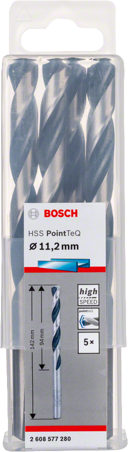 Bosch - HSS-PointeQ Metal Matkap Ucu 11,2 mm 5'li
