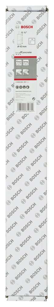 Bosch - Best Serisi Beton İçin 1/2'' Girişli Elmas Sulu Karot Ucu 42 mm