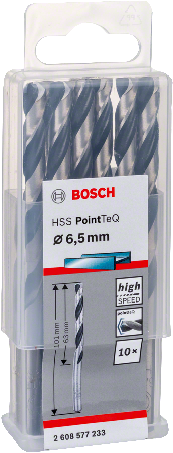 Bosch - HSS-PointeQ Metal Matkap Ucu 6,5 mm 10'lu